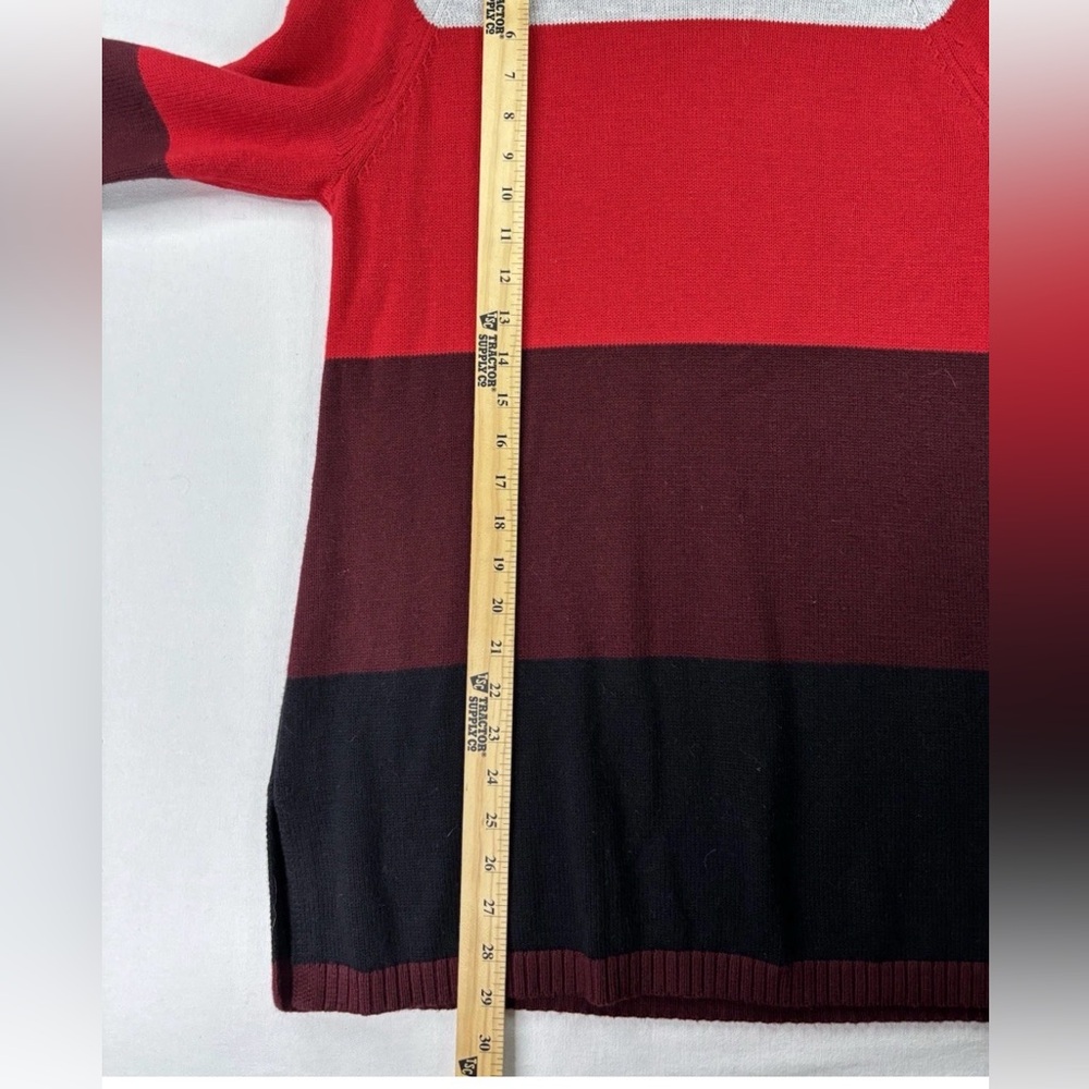 Charter Club Women's Small Textured Mock Neck Pullover‎ Bell Sleeve Sweater - Picture 6 of 8